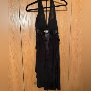 Vintage Little Black Dress, Betsey & Adam by Linda Bernell, Sz 8,